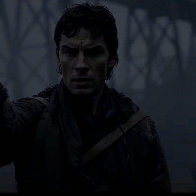 Runway Gen-4: Still image from a short clip called The Herd.