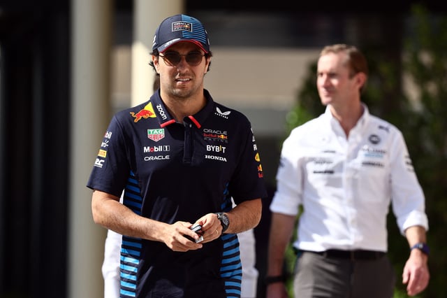Formula One F1 - Abu Dhabi Grand Prix - Yas Marina Circuit, Abu Dhabi, United Arab Emirates - December 8, 2024 Red Bull's Sergio Perez before the race REUTERS/Jakub Porzycki/File Photo