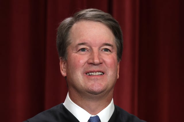 Justice Brett Kavanaugh on October 7, 2022 in Washington, DC.