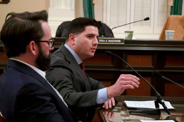 Assemblymember Bill Essayli, R-Corona, resigned his legislative seat Tuesday, April 1, 2025, after the Trump administration picked him to be U.S. attorney for the Central District of California. (Yuri Avila, AP file photo)
