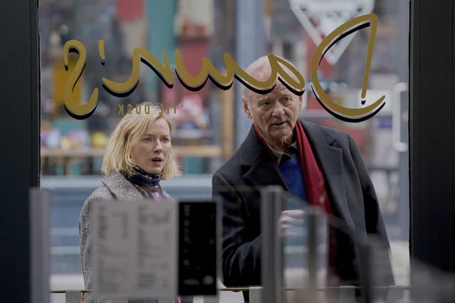 Naomi Watts, left, and Bill Murray in a scene from “The Friend.” 