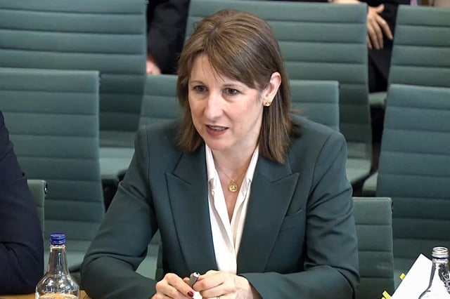 Rachel Reeves speaking to the Commons Treasury committee (Photo: AFP via Getty Images)