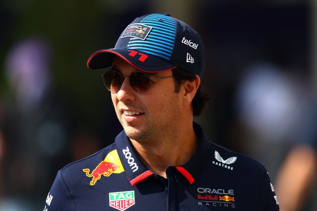 Sergio Perez of Mexico and Oracle Red Bull Racing walks in the Paddock prior to practice ahead of the F1 Grand Prix of Abu Dhabi at Yas Marina Circuit on December 06, 2024 in Abu Dhabi, United Arab Emirates.