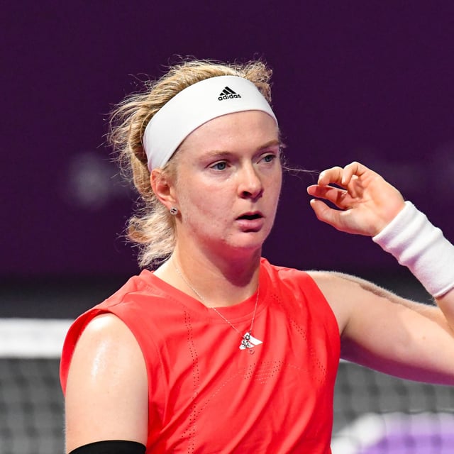 Britische Tennisspielerin Francesca Jones.