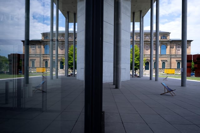 Pinakothek der Moderne und Alte Pinakothek in München