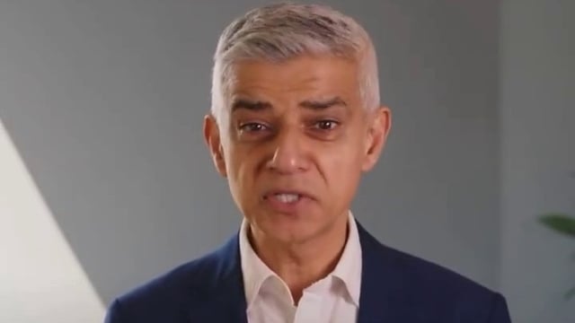 Sir Sadiq Khan said he was proud that “while the international community has chosen to avert its gaze, Londoners have not”