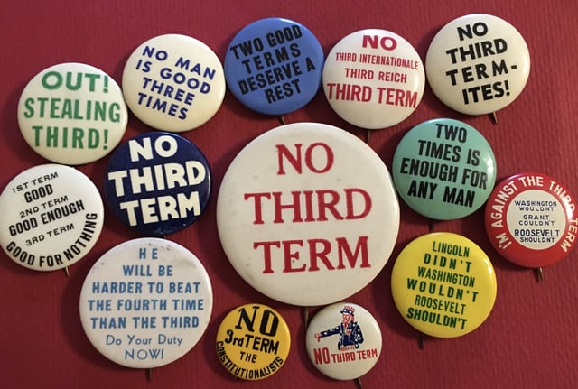 Uh Oh: Trump told NBC News that he's "not joking" about the possibility of a third term and that there are "methods" for it.