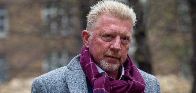 Der ehemalige deutsche Tennis-Profi Boris Becker