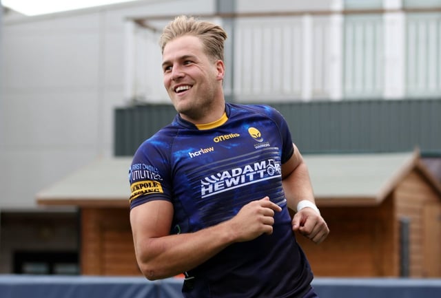 Scotland star Duhan van de Merwe used to play for Worcester Warriors (Photo: Getty)