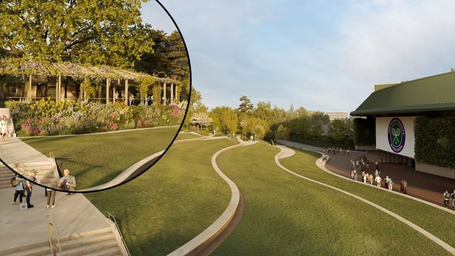 The Hill is set to receive a makeover to widen access and give spectators some cover if it rains