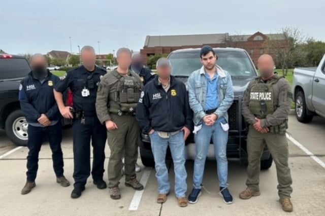 The Department of Homeland Security (DHS) said Robert King, a U.S. citizen was taken into custody in McKinney for making &#34;terroristic threats&#34; against Immigration and Customs Enforcement (ICE) agents and Secretary Kristi Noem.
