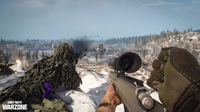 HDR sniper rifle in Warzone