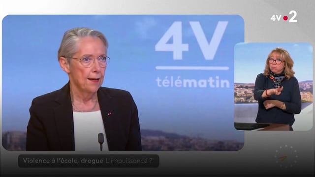 Saint-Ouen: «je suis déterminée à lutter contre toutes les formes de violence», déclare Élisabeth Borne