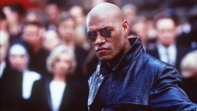 1999 Laurence Fishburne stars in &#34;The Matrix.&#34;