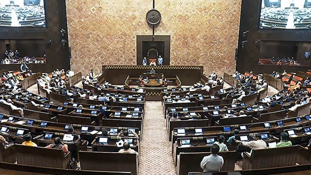 Rashtriya Janata Dal MP Manoj Jha alleged that the content and intent of the waqf bill put a question mark on the government, as he suggested that the bill should be sent to a select committee of Parliament once again.