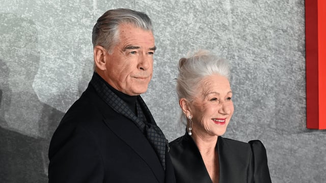 Pierce Brosnan and Helen Mirren