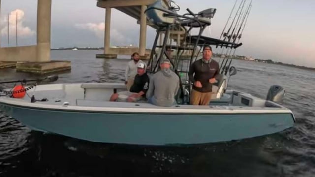 Brock Horner, a charter boat captain, had a heated confrontation with a young fisherman in Punta Gorda, Florida.