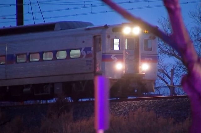 An Amtrak train struck and killed three people who were on the tracks in Bucks County, Pa., on April 3, 2025.