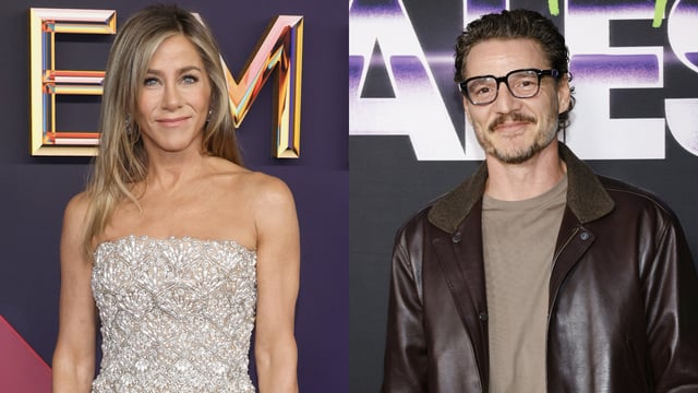 Jennifer Aniston and Pedro Pascal