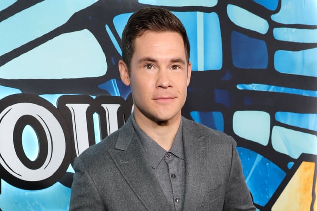 Adam Devine at HBO's "The Righteous Gemstones" Final Season Los Angeles Premiere held at Paramount Theatre on March 5, 2025 in Los Angeles, California.