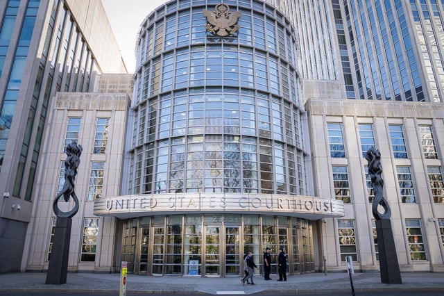 The U.S. Courthouse in Brooklyn, N.Y.