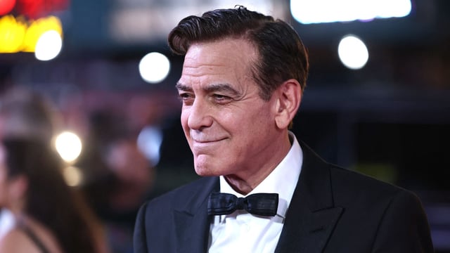NEW YORK, NEW YORK - APRIL 03: George Clooney attends Good Night And Good Luck Broadway Opening Night at Winter Garden Theatre on April 03, 2025 in New York City. Jamie McCarthy/Getty Images/AFP (Photo by Jamie McCarthy / GETTY IMAGES NORTH AMERICA / Getty Images via AFP)