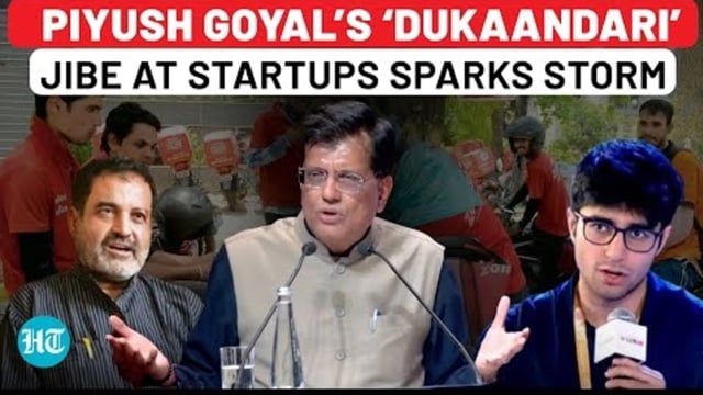 Piyush Goyal’s ‘Build AI Or Make Ice Creams’ Taunt At Indian Startups Invites Brutal Reality Check