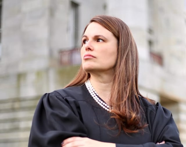 North Carolina Supreme Court Justice Allison Riggs.