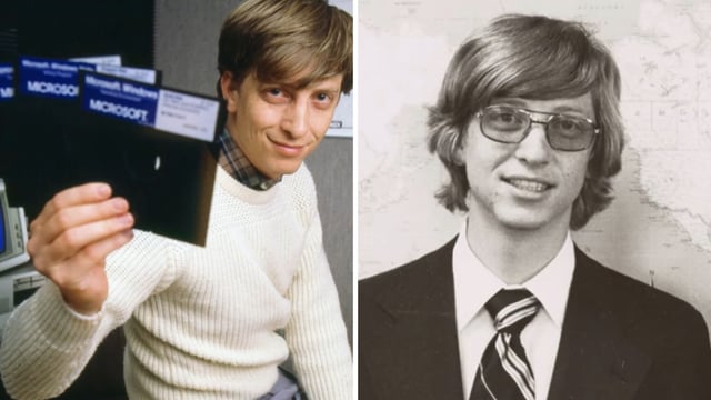 Bill Gates took to Instagram to share a montage of his old pictures on Microsoft's 50th anniversary. 