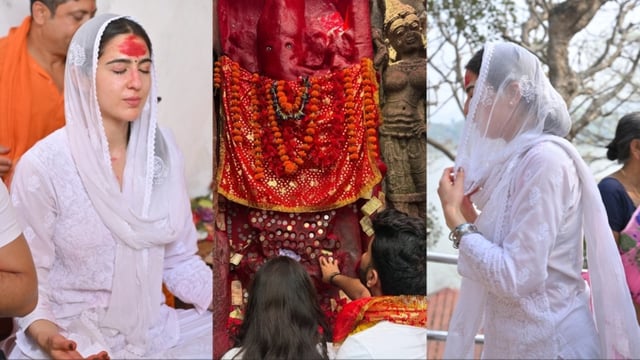 Sara Ali Khan visited Guwahati and shared pictures from her trip.