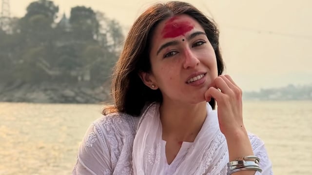 Sara Ali Khan shared pictures of her Guwahati visit on Instagram. (Instagram/ Sara Ali Khan)