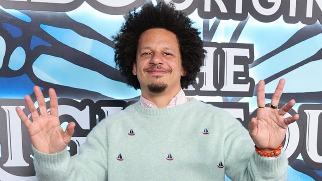Eric André attends the final season premiere of HBO Original Series&#39; &#34;The Righteous Gemstones&#34; at Paramount Theatre on March 05, 2025 in Los Angeles, California.