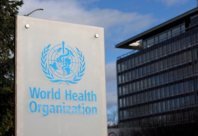 A view shows The World Health Organization (WHO) headquarters in Geneva, Switzerland, January 28, 2025. REUTERS/Denis Balibouse/File Photo/File Photo