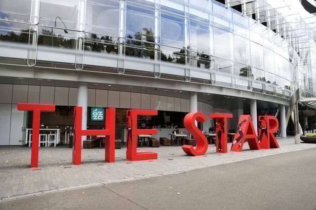 A view of signage at Star Entertainment's The Star casino in Sydney, Australia, March 3, 2025. REUTERS/Christine Chen/File Photo