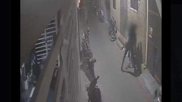 The CCTV video of the incident has gone viral on social media. 