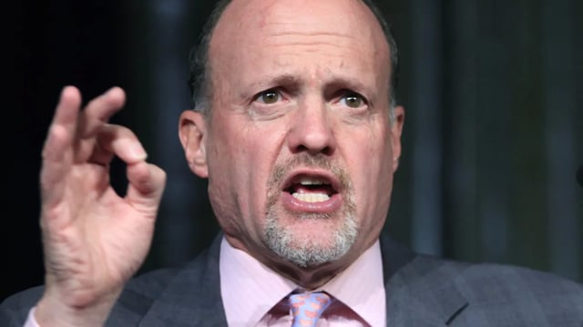 Black Monday: Jim Cramer is known for his outspoken views and hosts the 'Mad Money' show on CNBC.