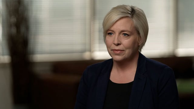 Merici Vinton speaks to CNN in an interview.