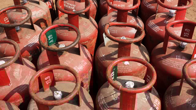 The cooking gas price has been increased by ₹50 per cylinder
