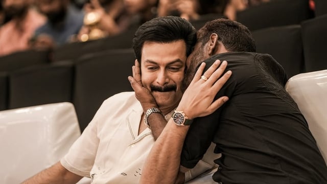 Prithviraj Sukumaran and Antony Perumbavoor showed that they stand united amid controversy.