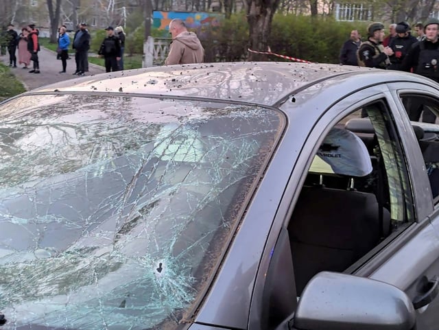 The Kremlin denied firing on civilian infrastructure