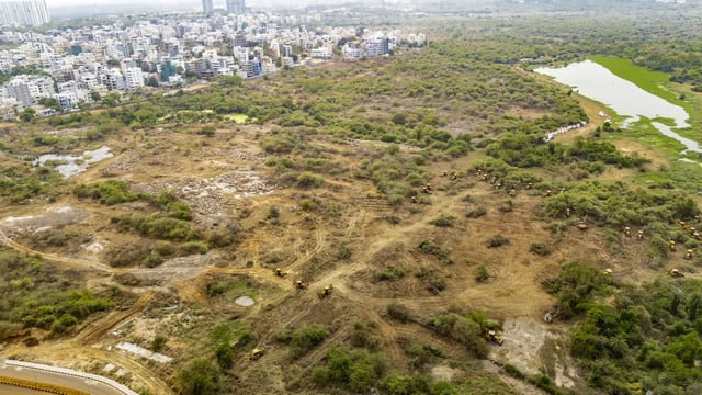 The Telangana government's plan to create IT infrastructure at Kancha Gachibowli has sparked protests by UoH Students' Union.