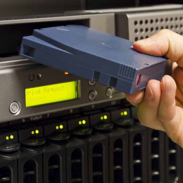 Digital tape storage is still heavily used