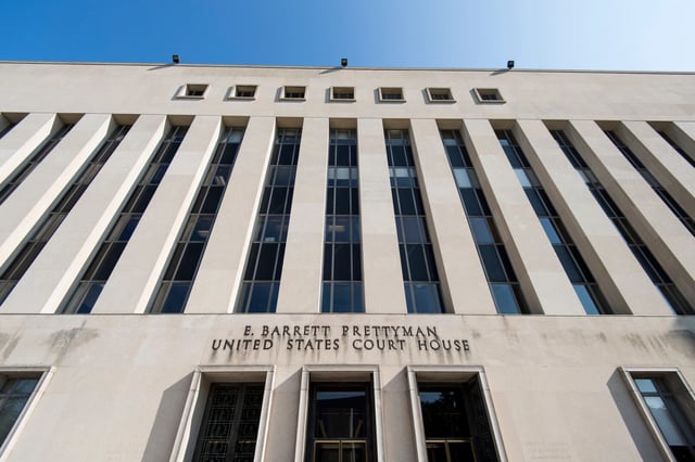 The E. Barrett Prettyman United States Courthouse in Washington.