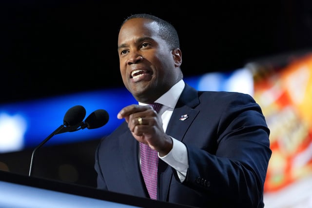 Rep. John James, R-MI., during the Republican National Convention, in Milwaukee, on July 15, 2024.