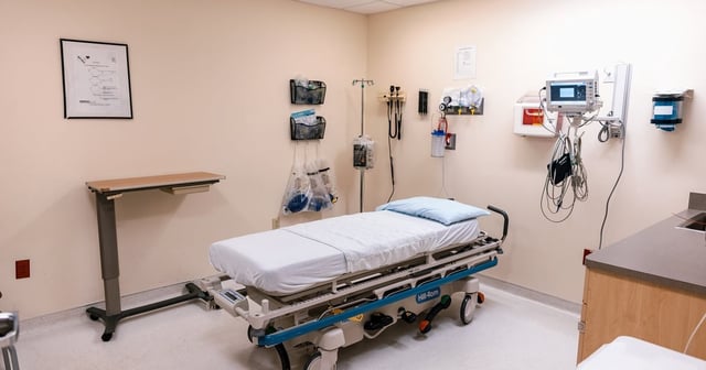 An empty emergency room at Goodall-Witcher Hospital in Clifton on August 3, 2021.