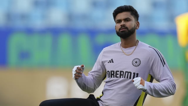 Shreyas Iyer was India's highest run-getter in ICC Champions Trophy