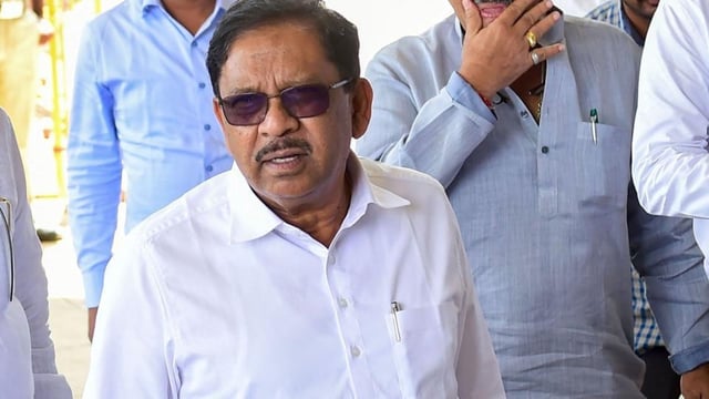 Karnataka Home Minister G Parameshwara.