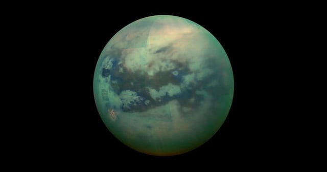 Titan may harbor simple life