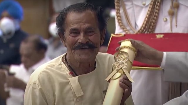 Ram Sahay Panday died at a hospital in Sagar.