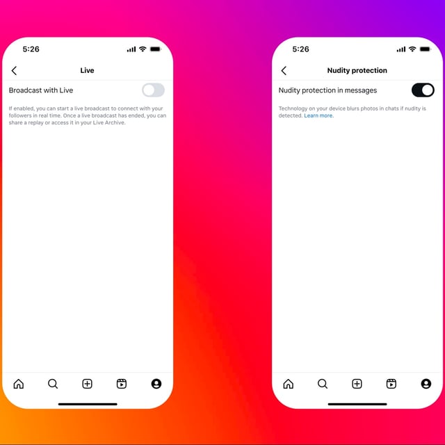 Instagram bulks up its teen safety offerings with new Live and content restrictions. 
